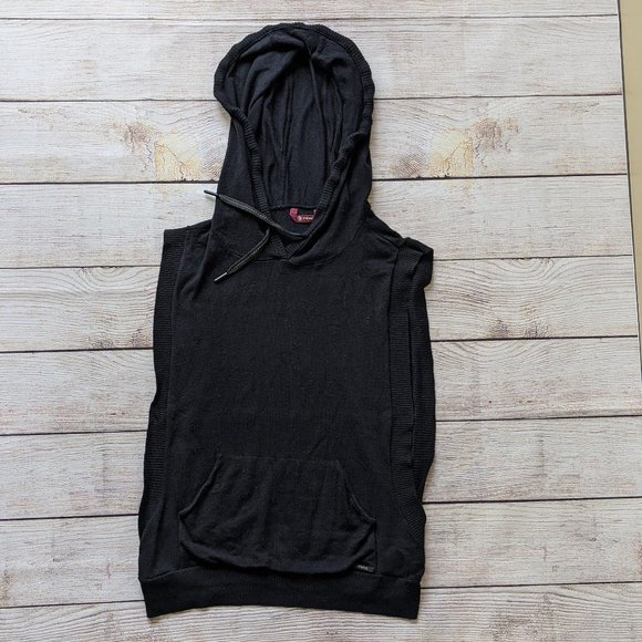 Santeena Deep Armhole Sleeveless Pullover Black - Picture 1 of 7